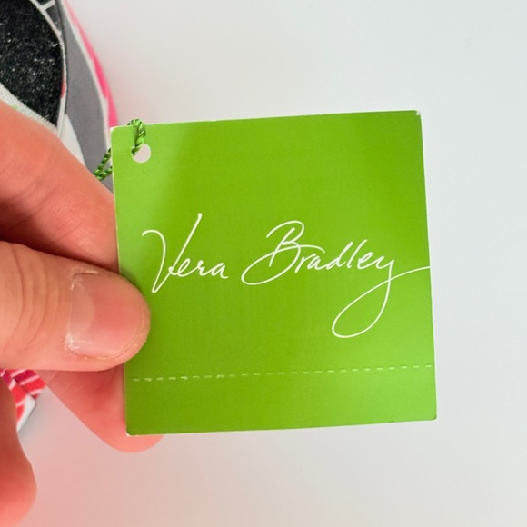 NWT Vera Bradley Pink and Gray Floral Heart Shaped Jewelry Box - Picture 2 of 9